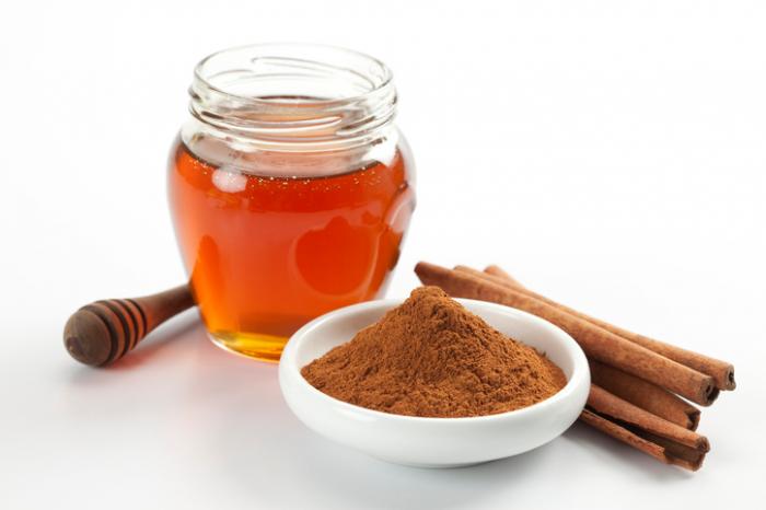 Cinnamon and honey mask