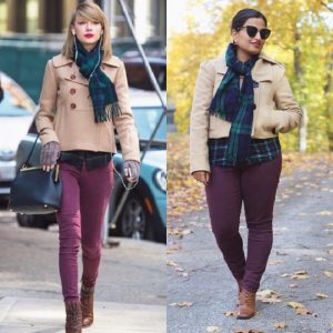 How to wear burgundy pants